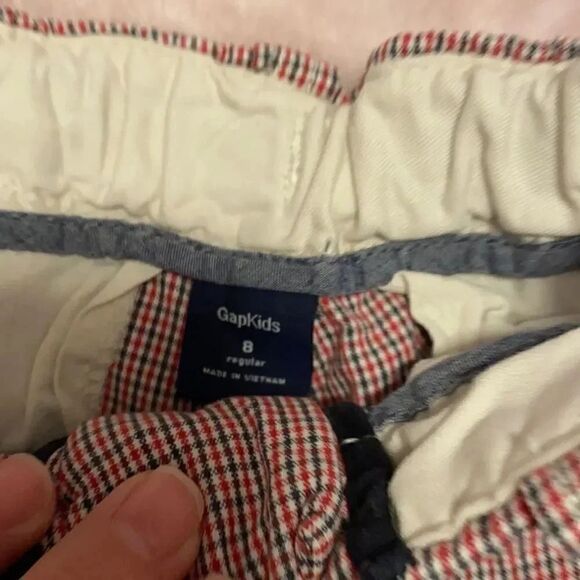Gap kids checkered shorts size 8 - Picture 2 of 2